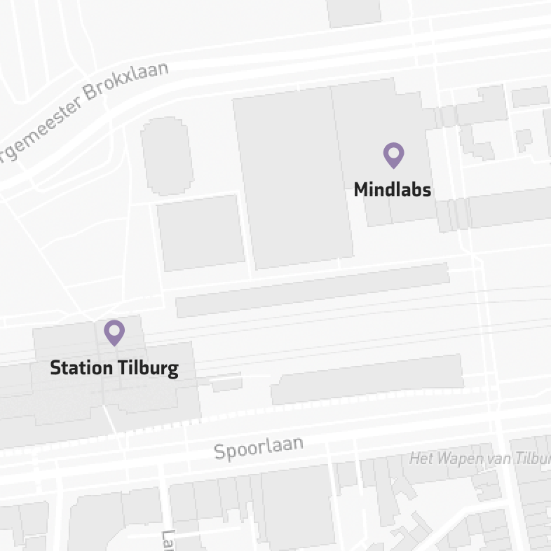 Plattegrond Tilburg